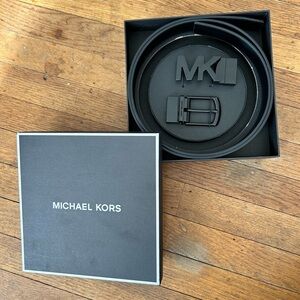 MICHAEL KORS 36S4LBLY4B SIGNATURE LOGO BELT BOX SET